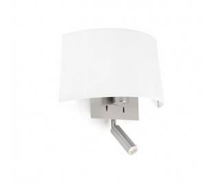 Appliques Faro VOLTA Appliques blancs 1xE27 20W avec lecteur LED
