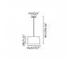 Suspensions Faro VOLTA Suspensions blancs 1xE27 20W