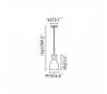 Suspensions Faro RETRO Suspensions noirs/or 1xE14 20W