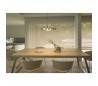 Suspensions Faro PAULINE Suspensions LED 24W bois 2700K regulable
