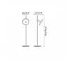 Lampes Faro WHIZZ accessoire Lampadaires noirs