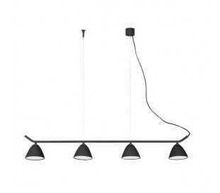 Suspensions Faro FLASH Suspensions noirs 4 lumières LED 10W
