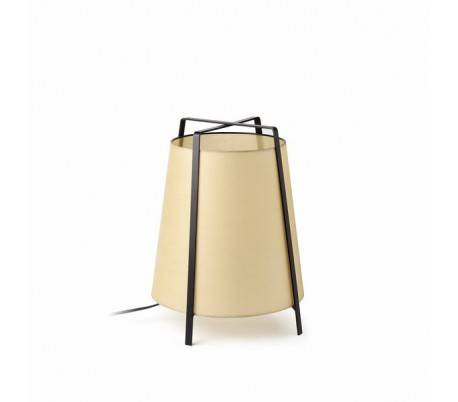 Lampes Faro AKANE P Lampes de bureaux beige 1xE27 MAX 20W