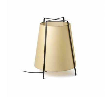 Lampes Faro AKANE G Lampes de bureaux beige 1xE27 MAX 20W