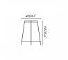 Lampes Faro AKANE G Lampes de bureaux beige 1xE27 MAX 20W