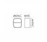 Lampes Faro 1968 Lampes de bureaux bois 8W LED 3000k