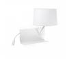 Appliques Faro HANDY Appliques blancs droite 1XE27 20W USB LED 3W