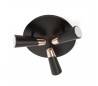 Plafonniers Faro LAO Plafonniers noirs/cuivre LED 3 X 4,5W 3000K