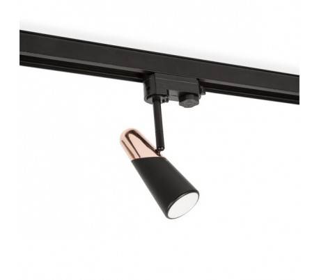 Projecteurs Faro LAO Projecteurs noirs/cuivre LED 4,5W 3000K
