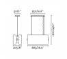 Suspensions Faro PAPILLON Suspensions-G noirs 1xT5 14W