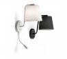 Appliques Faro BERNI Appliques noirs E27 20W