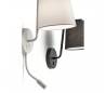 Appliques Faro BERNI Appliques blancs avec lecteur E27 20W LED 3W