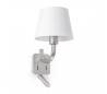 Appliques Faro ESSENTIAL Appliques avec lecteur LED nickel E27