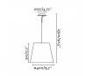 Suspensions Faro ESSENTIAL Suspensions nickel E27 60W