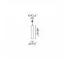 Suspensions Faro LISE Suspensions noirs LED 6W 2700K