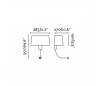 Appliques Faro HOTEL Appliques noirs 1E27 avec lecteur LED