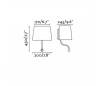 Appliques Faro SWEET Appliques blancs 1 E27 15W avec lecteur DE LED