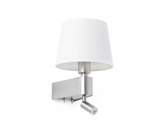 Appliques Faro ROOM Appliques blancs 1 X E27 20W + LED 3W 3000K