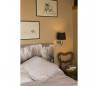 Appliques Faro ROOM Appliques noirs 1X E27 20W +LECTOR LED 3W 3000K