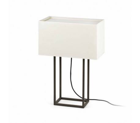 Lampes Faro VESPER Lampes de bureaux marrón E27 20W