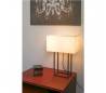 Lampes Faro VESPER Lampes de bureaux marrón E27 20W