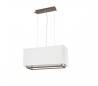 Suspensions Faro VESPER Suspensions marrón 60 CM 2XE27 20W
