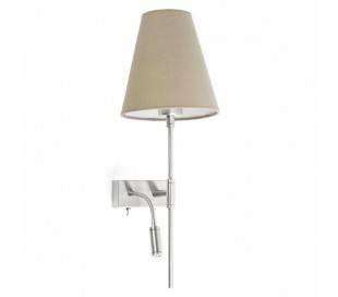 Appliques Faro SABANA Appliques droite nickel E27 LECTOR LED