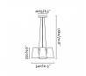 Suspensions Faro LUPE Suspensions 3 X E27 20W