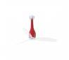 Ventilateurs de plafond Faro ETERFAN Ø128 CMS rouge brillant Pales transparent