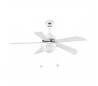 Ventilateurs de plafond avec lumière Faro VENETO Ø107CM blancs 5 pales 1x E27 40W